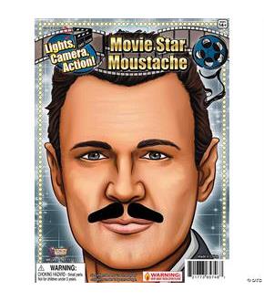 Moustache Hollywood Vintage