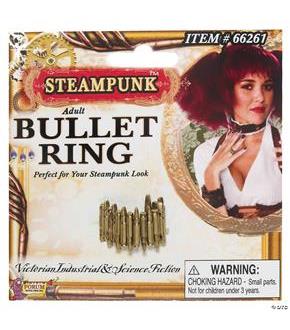 Steampunk Bullet Ring