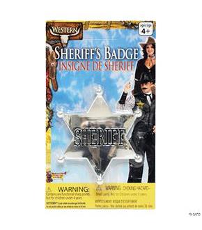 Sheriff Badge Silver
