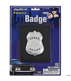 Badge Police With Wallet