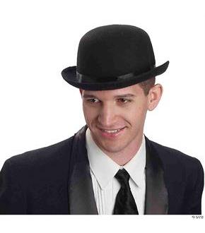 Derby Hat Black Deluxe