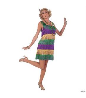 Mardi Gras Flapper Adult