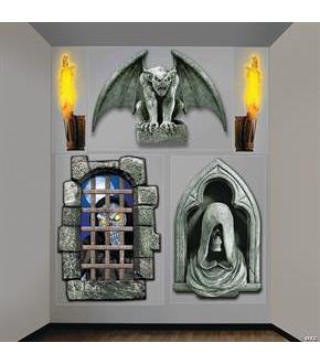 Creepy Wall Dcor 4' X 5.3'