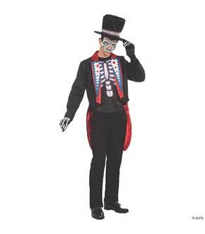 Day Of The Dead Male Adult Costume