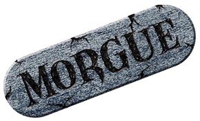 Morgue Foam Plaque