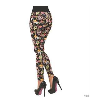 Day Of Dead Leggings