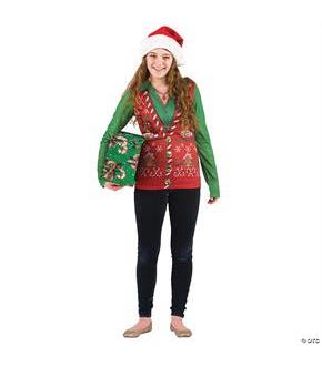 Ladies Ugly Christmas Vest