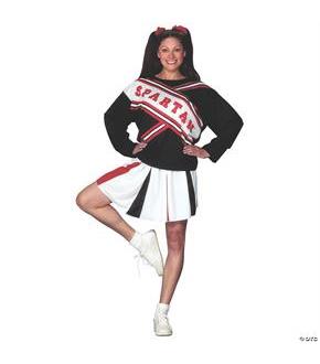 Cheerleader Spartan Girl