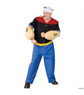 Popeye Plus Size Costume
