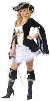 Midnight Musketeer Adult Costume