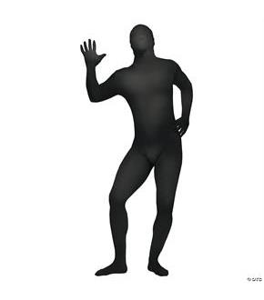 Skin Suit Black Adult Std
