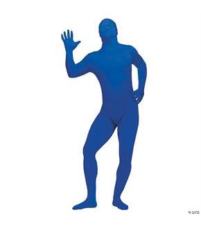 Skin Suit Blue Adult Std