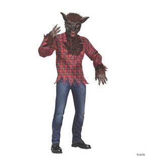 Werewolf Brown Adult Costume