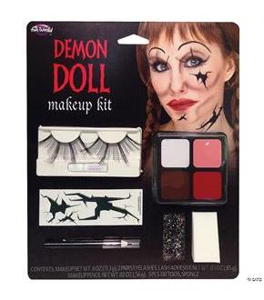 Demon Doll Face M/U Kit