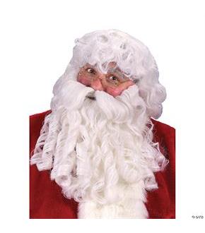 Dlx Santa Wig Beard Mustache