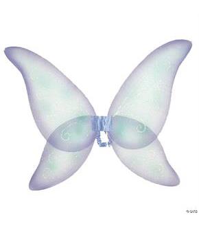 Wings Fairy Purple Blue Green