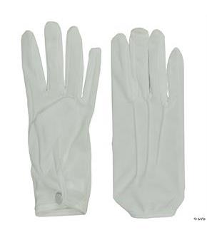 Theatrical Adult Glove with Snap White