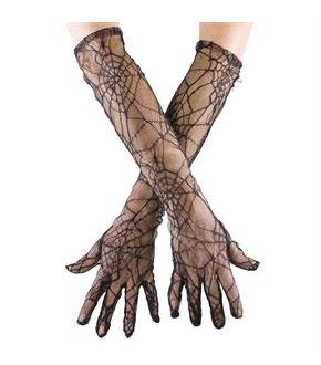 Gloves Spiderweb With Fingers