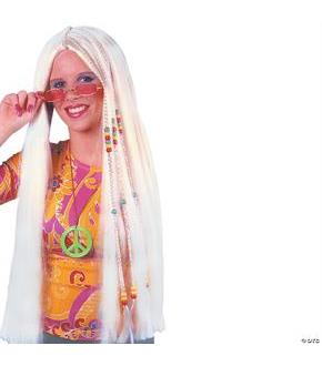 Wig Braided Hippie Blonde