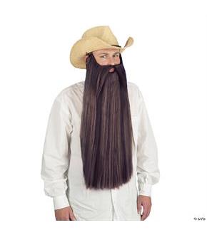 Beard With Mustache Brown