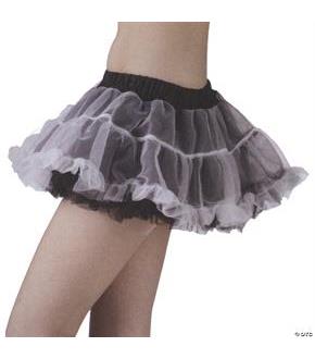 Tutu Skirt Black/White