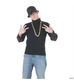 Old School Rapper Costume Kit