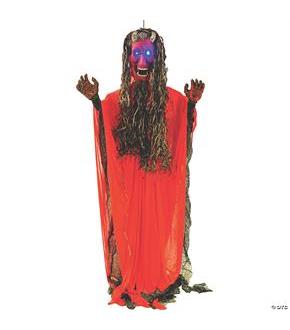 Hanging Red Fanged Demon 10Ft