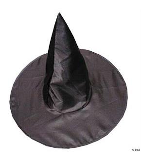 Deluxe Satin Witch Hat