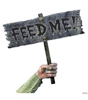 Feed Me Warning From Below!