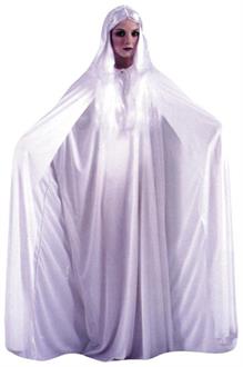 White Hooded Cape