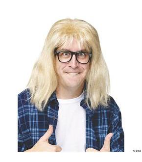SNL Garth Algar Wig With Glasses