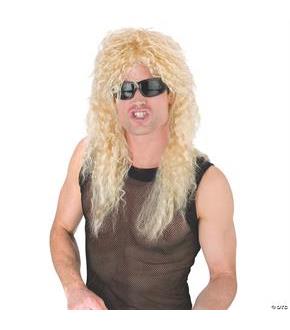 Blonde Headbanger Wig