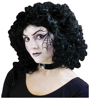 Black Curly Party Wig
