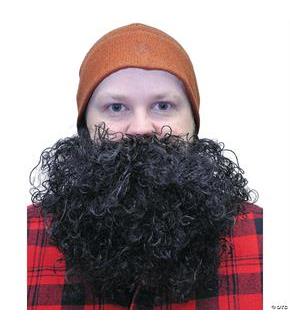 Beard Big And Curly Black