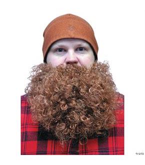 Beard Big And Curly Brown