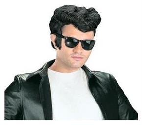 Greaser Black Wig