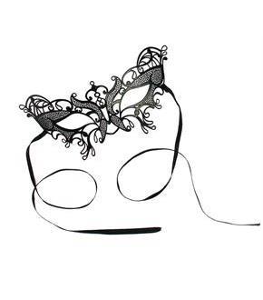 Butterfly Laser Cut Mask Small
