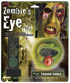 Zombie's Eye Kit With Eye Makeup Accessory