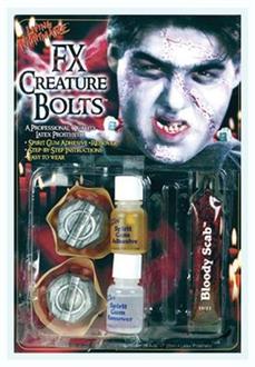 Neck Bolts Monster Latex Makeup