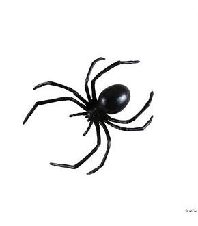 Black Widow Spider 6 Inch Decoration