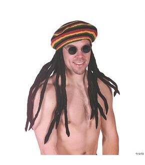 Rasta Tam With Dreadlocks