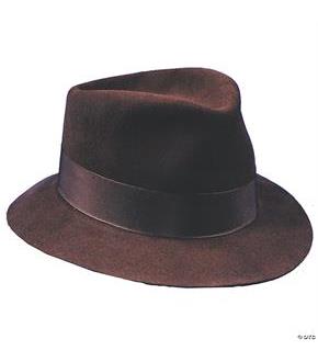 Fedora Dlx Brown Med