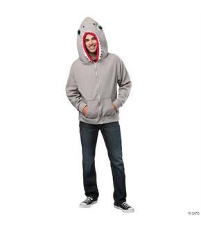 Hoodie Shark Adult Large