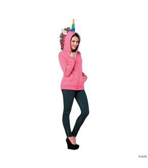 Hoodie Unicorn Pink Ad