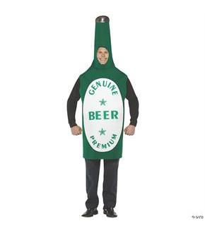 Beer Bottle Adult Costume