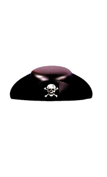 Pirate Hat Plastic One Size