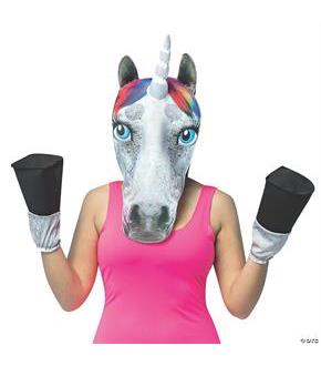 Unicorn Head W Hooves