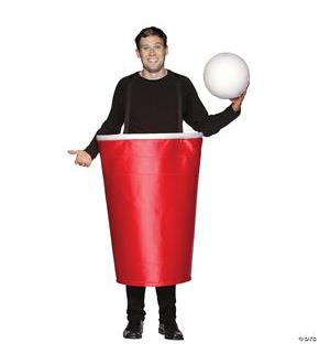Red Beer Pong Cup