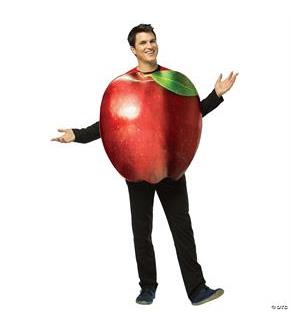 Get Real Apple Adult Costume