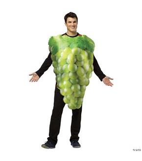 Get Real Bunch Of Green Grapes Costume